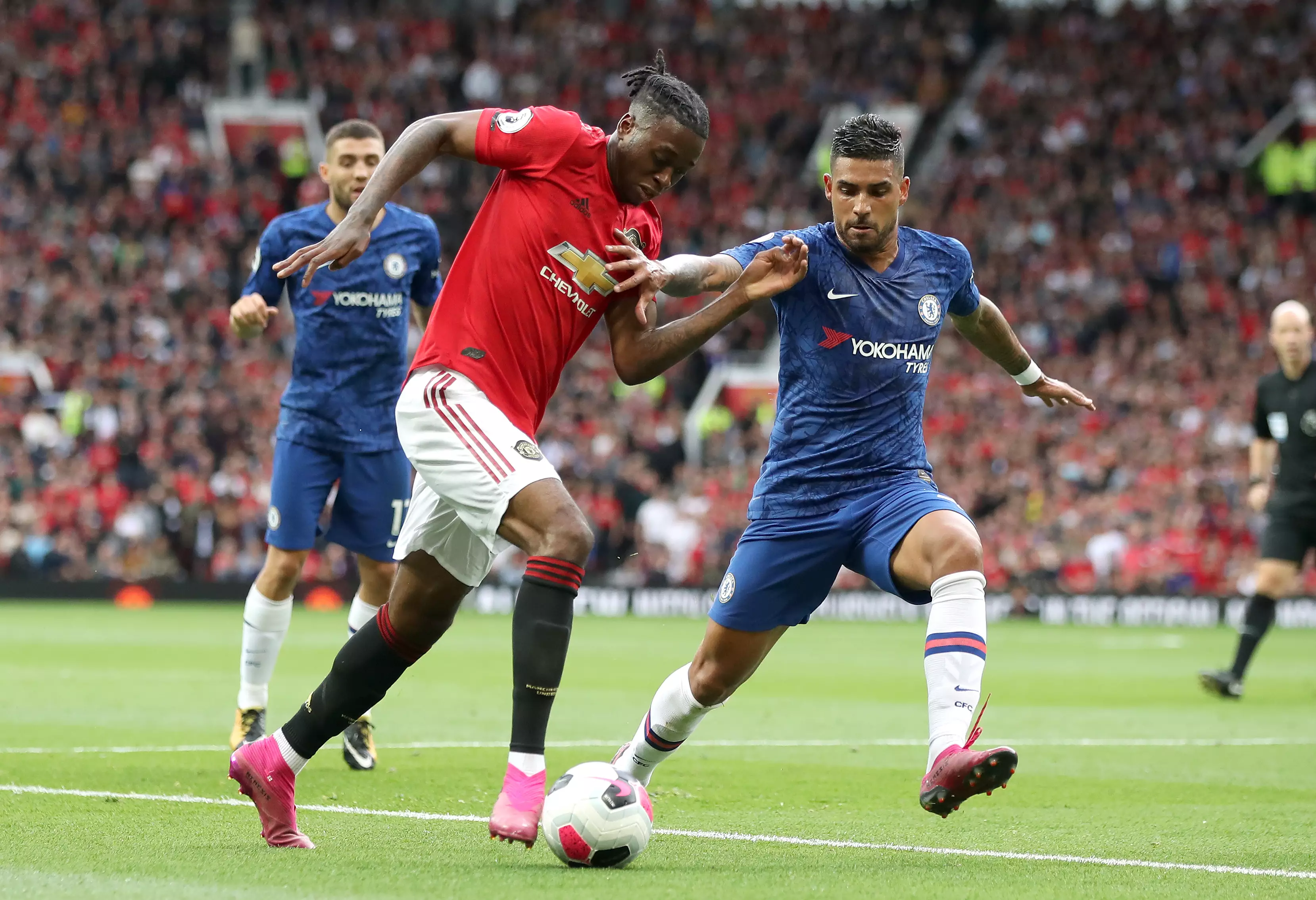 Aaron Wan-Bissaka made an impressive debut for Manchester United on Sunday