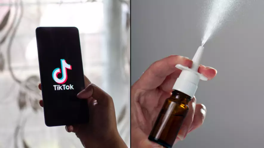 Doctors Warn Against TikTok Nasal Spray Trend 