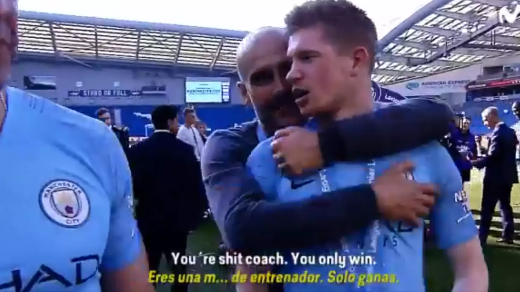 Kevin De Bruyne Told Pep Guardiola, 'You're A Sh*t Manager, You Only Win' In Title Celebrations
