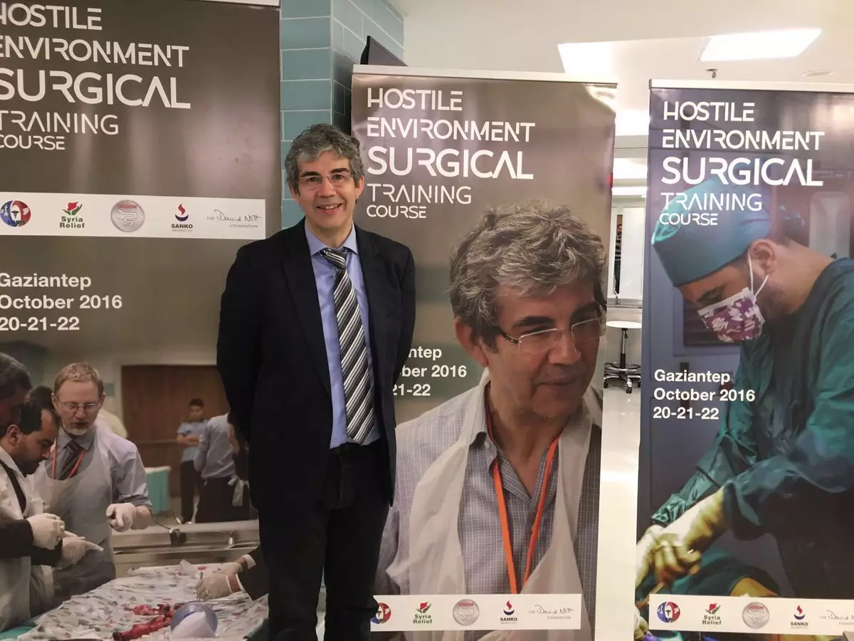 Surgeon Receives Pride Of Britain Award For Saving Lives In War Zones