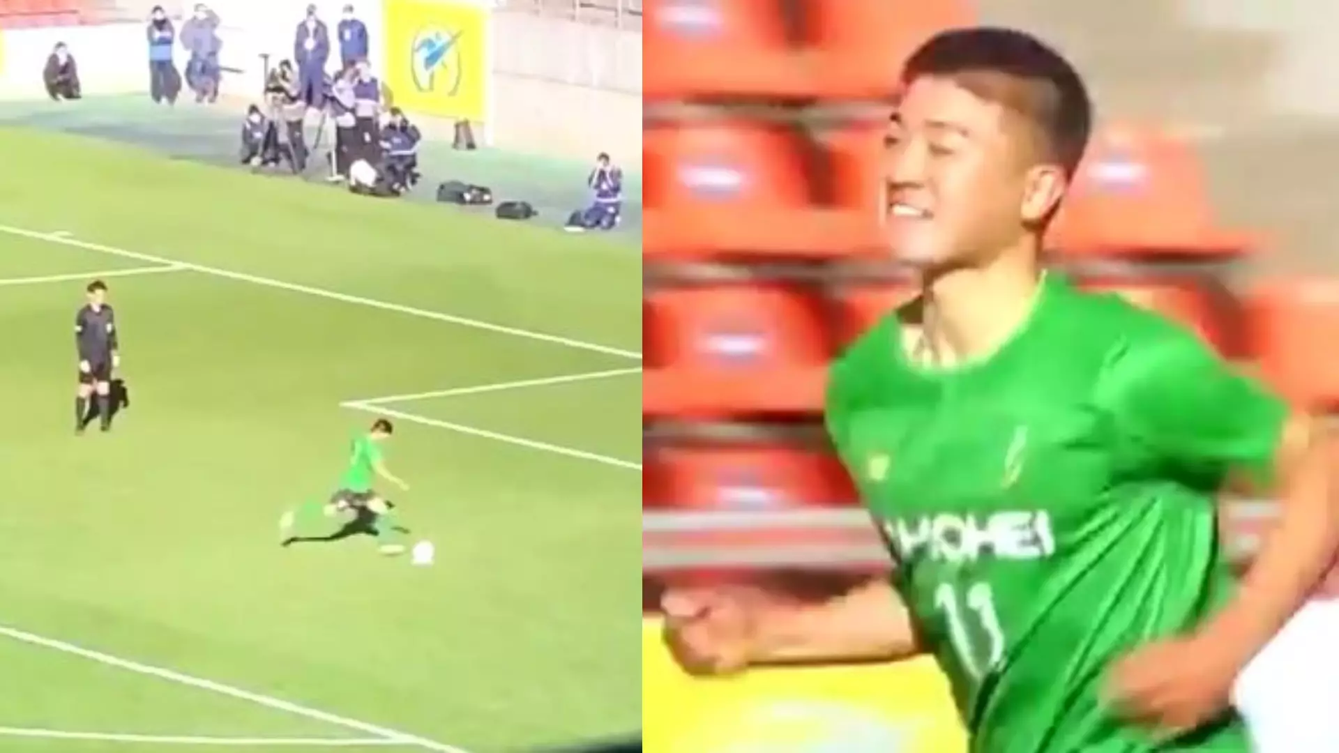 Watch: Ridiculous Penalty Technique Looks Like A FIFA Glitch