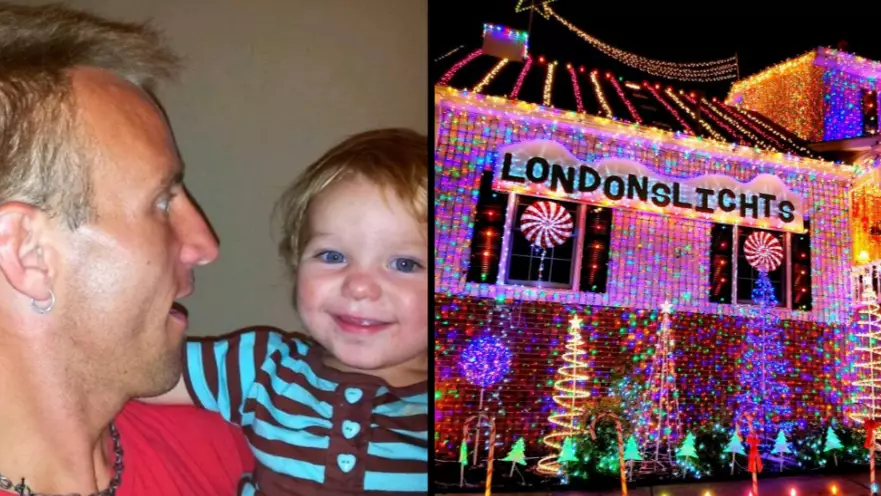 Dad Puts Up 300,000 Christmas Lights In Touching Tribute To His Daughter