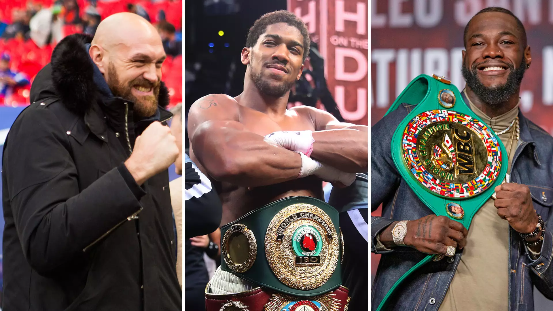 Anthony Joshua Sends Out A Message To Tyson Fury And Deontay Wilder