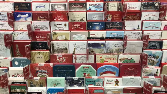 Card Factory Starts Selling Christmas Cards In The School Summer Holidays