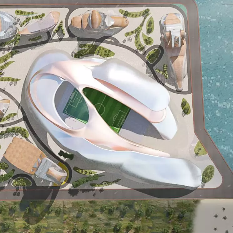 AKONCITY will feature a Multi-Functional Stadium.
