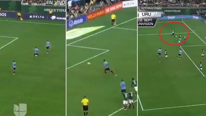 Luis Suarez Scores Free-Kick, Panenka Penalty And Produces Outrageous Rabona Assist