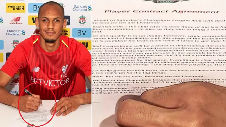 What Was Really On Fabinho's Liverpool 'Contract'