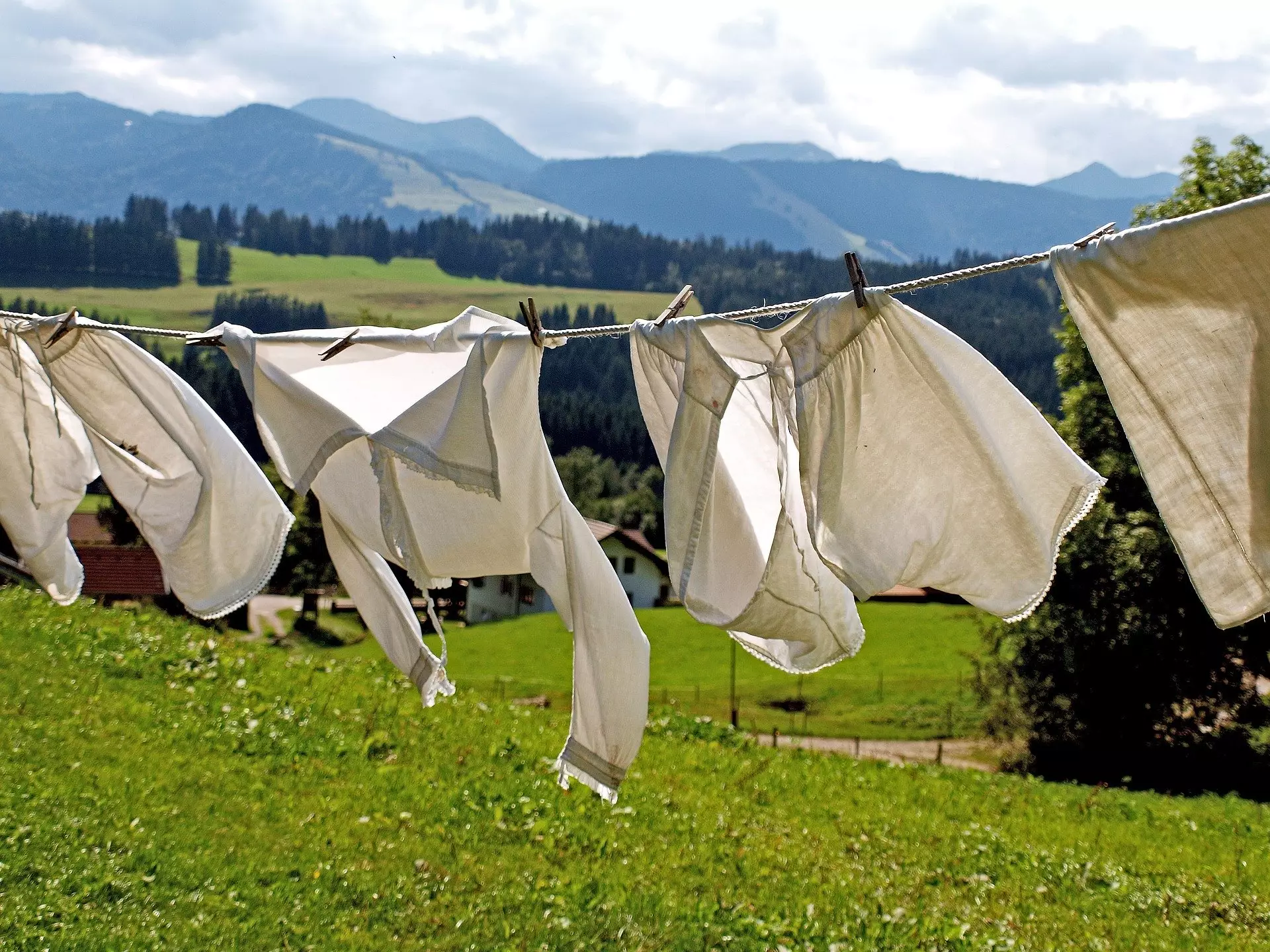 Drying clothes outdoors isn't an option when the sun's not playing ball.