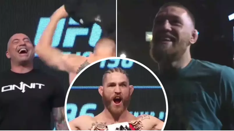 Conor McGregor's Reaction When A UFC Fighter Dressed Up As Him For A Weigh-In