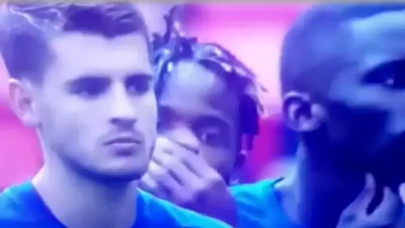 Michy Batshuayi Responds To Claims He Laughed At Alvaro Morata