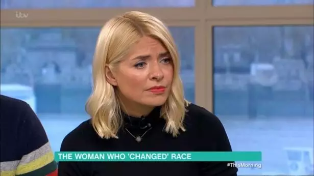 Holly Willoughby was (understandably) taken aback.