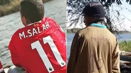 Salah Gives Young Egyptian Lad A Liverpool Shirt In Truly Beautiful Gesture