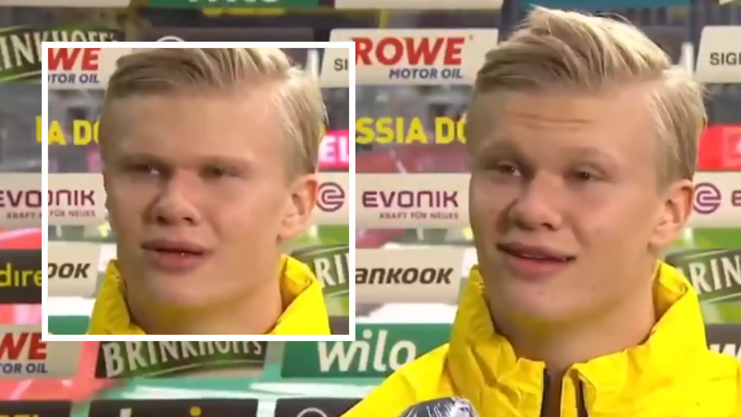 Erling Haaland Delivers Bizarre Post-Match Interview And It's Left Fans Shook