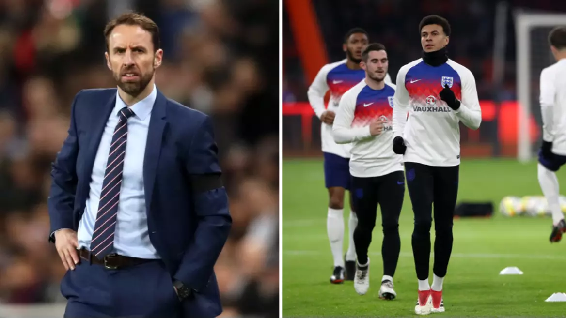 Gareth Southgate Is Annoyed At Dele Alli's Actions On England's Bench