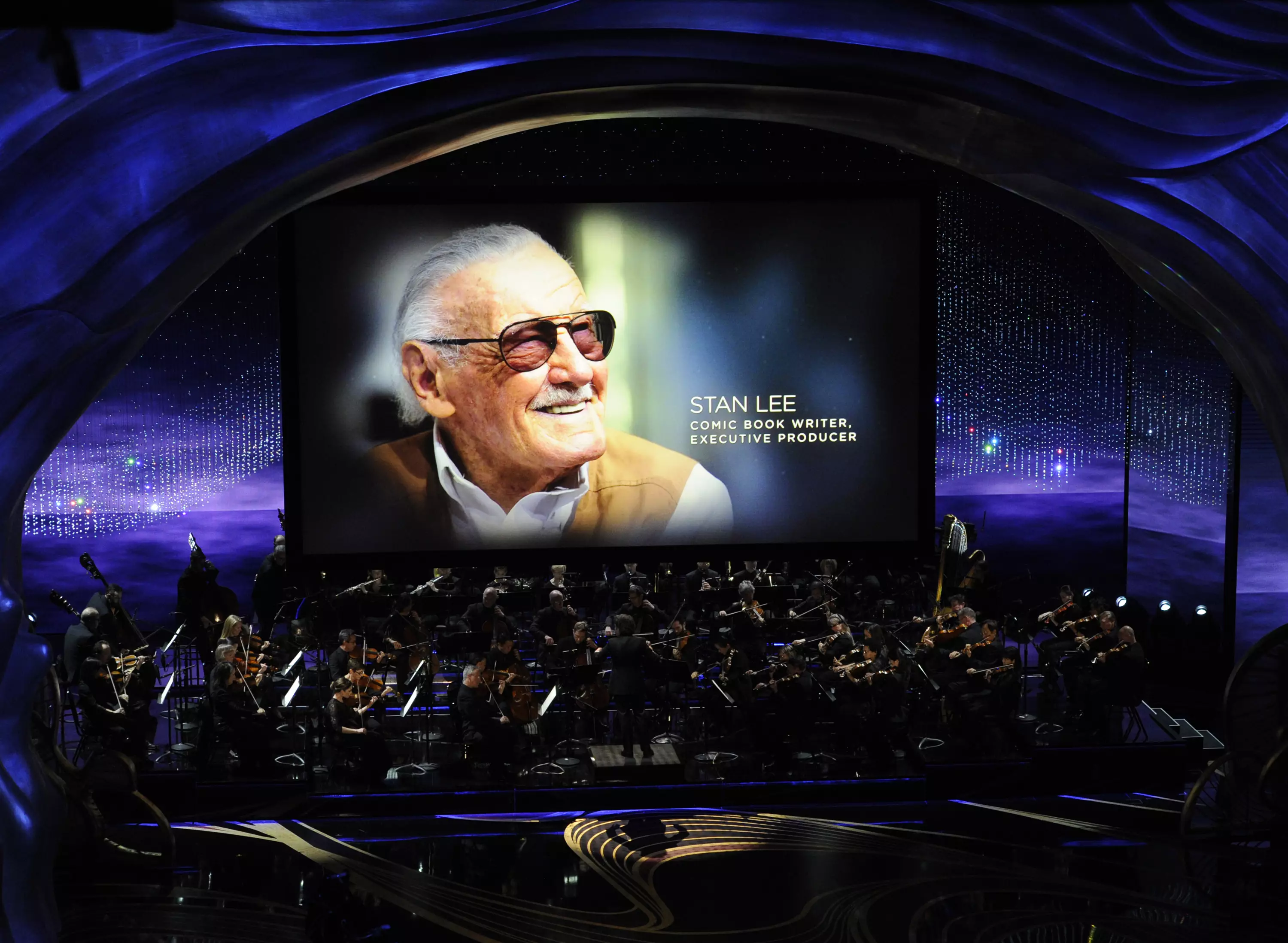Stan Lee was included in the 'In Memoriam' section of the Oscars.