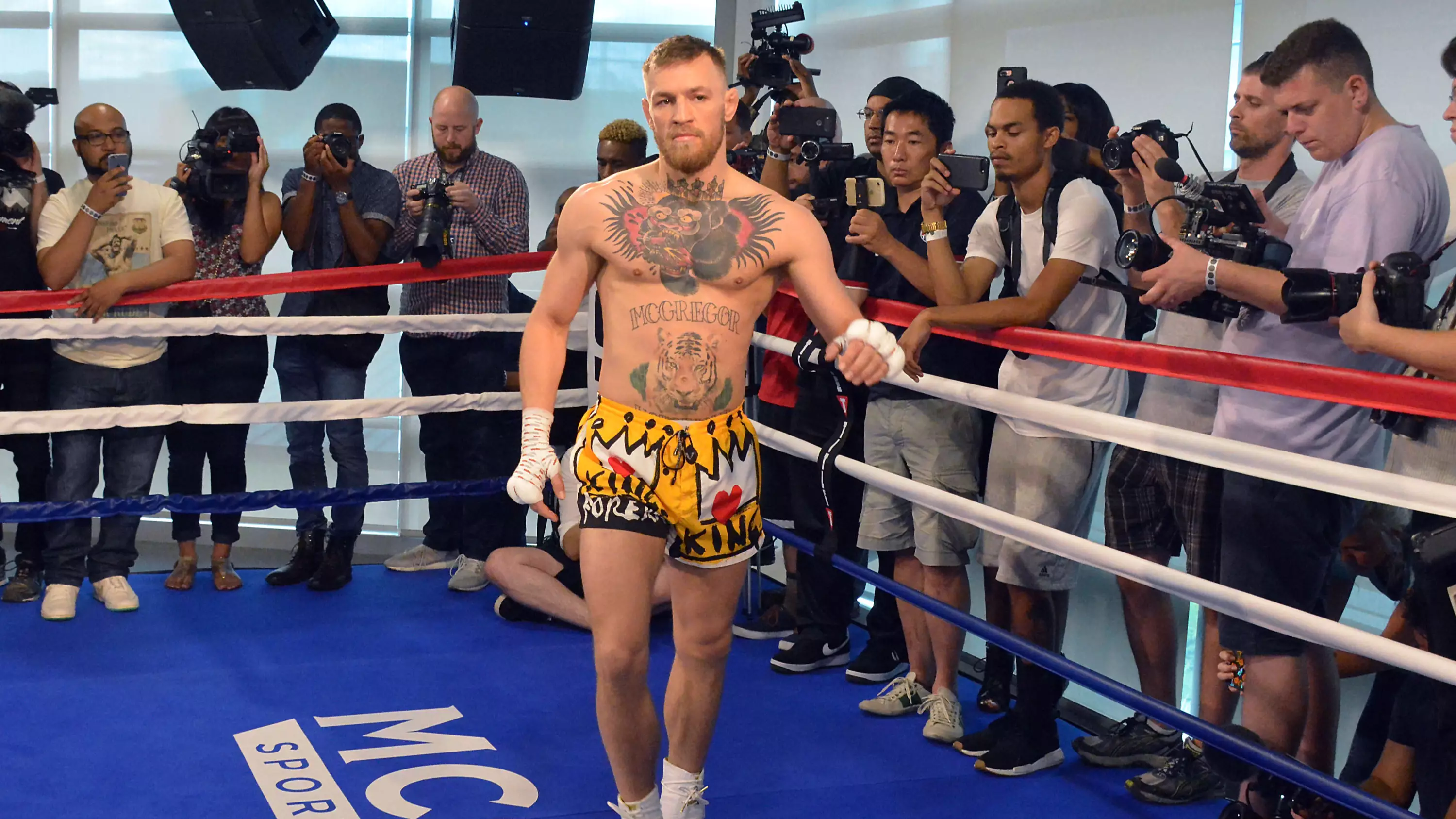 McGregor Has Responded To Boxers Taking The P*ss Out Of His Shoulder Warm-Up