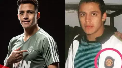 Proof That Alexis Sanchez Has Always Dreamed Of Playing For United
