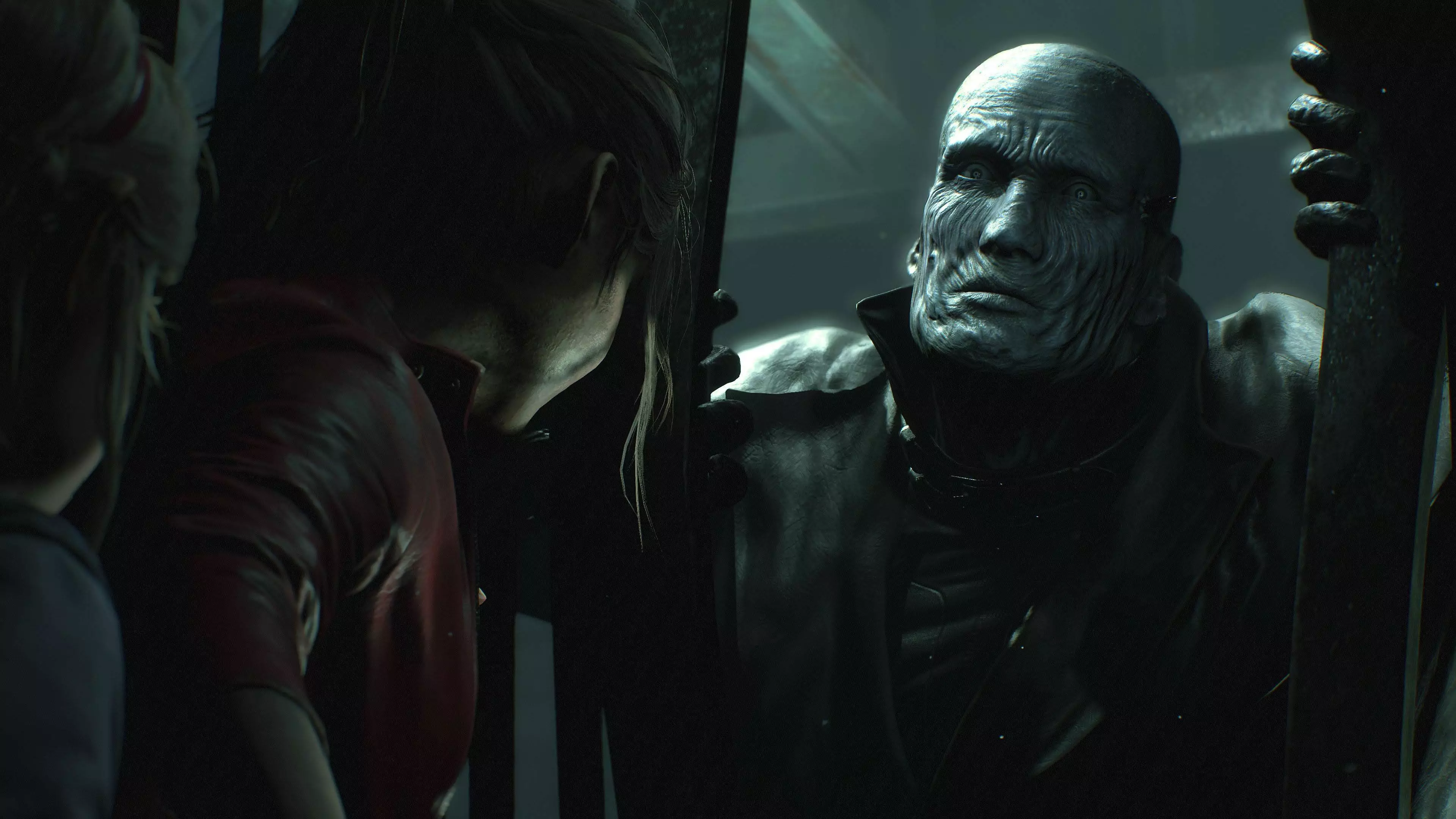 Mr X/Tyrant as he appears in Resident Evil 2 (2019) /