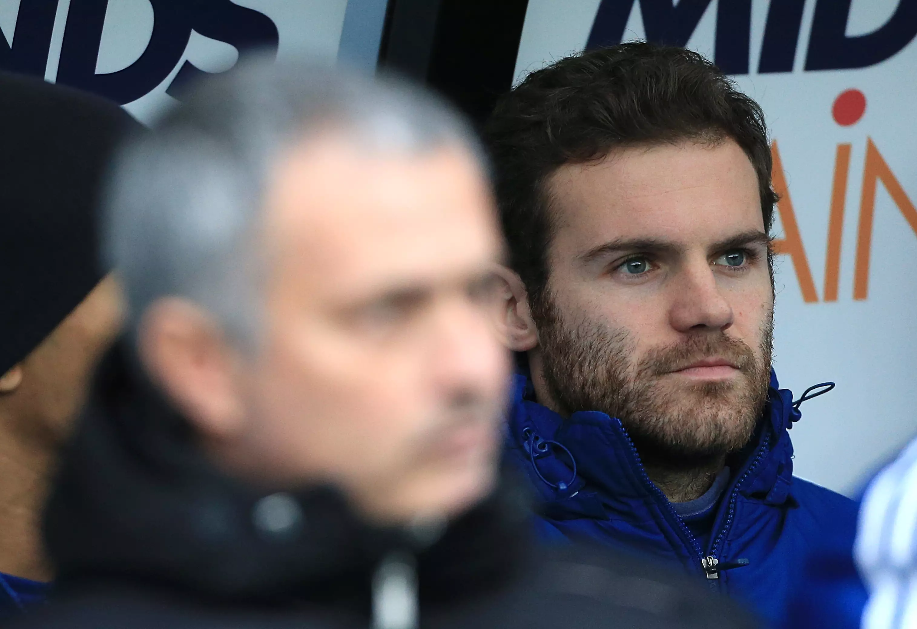 Mata had to get used to this scene at Stamford Bridge under Mourinho. Image: PA Images