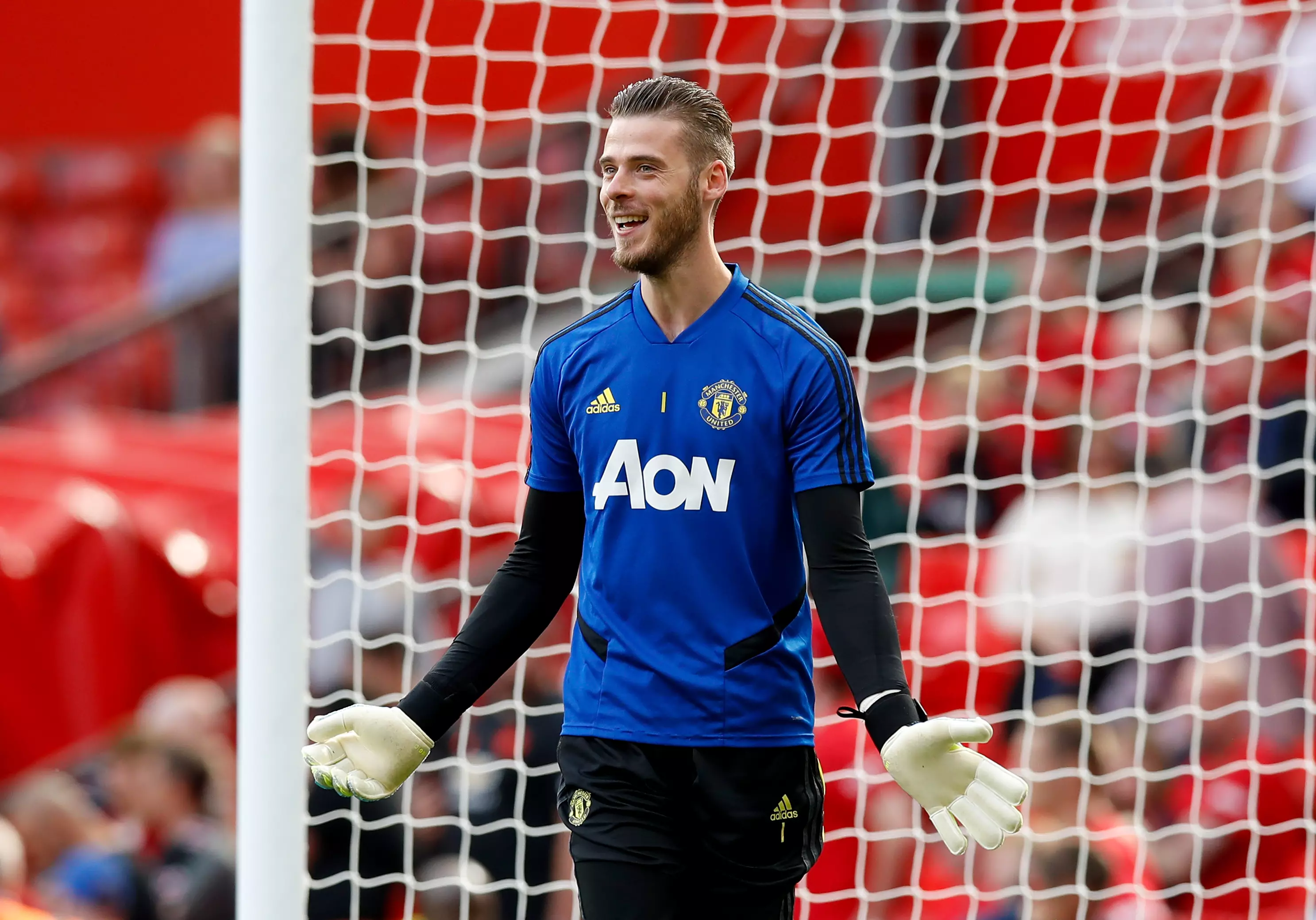 De Gea is the best United player according to the list. Image: PA Images