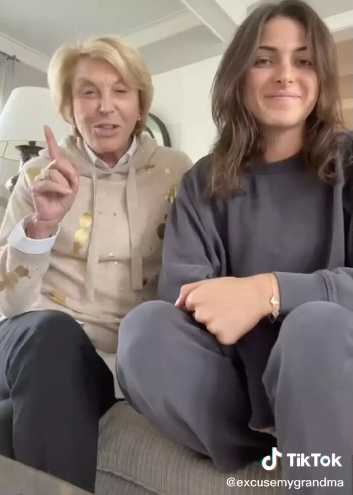 Kimberly and her grandma Gail often appear together on TikTok (