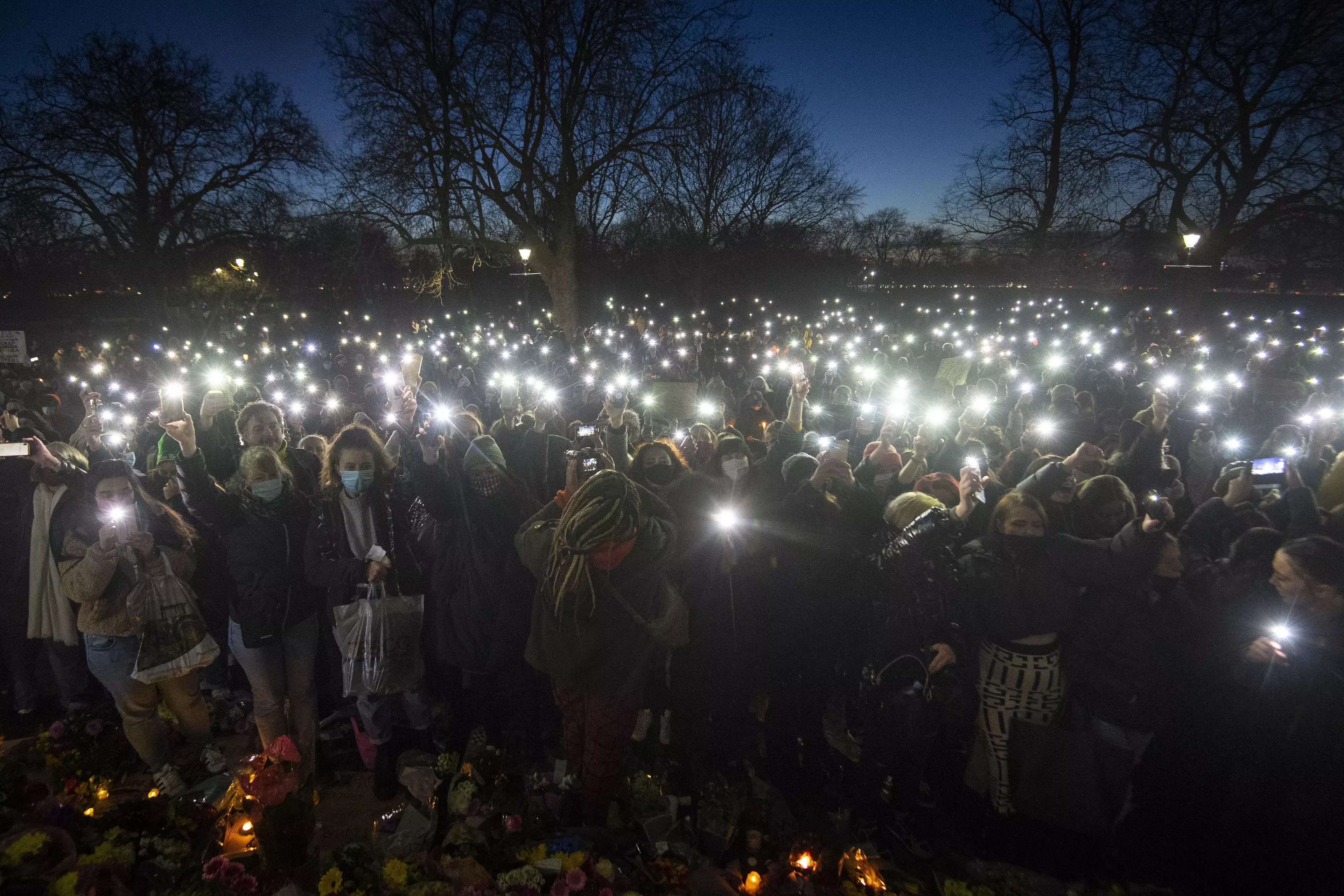Thousands of women have attended marches and vigils over the past week in the wake of Sarah Everard's death (