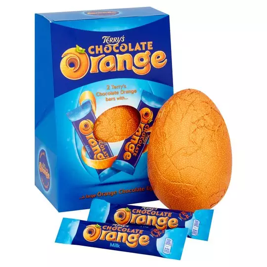 Terry's Chocolate Orange Large Hollow Easter Egg is on sale for £4 (