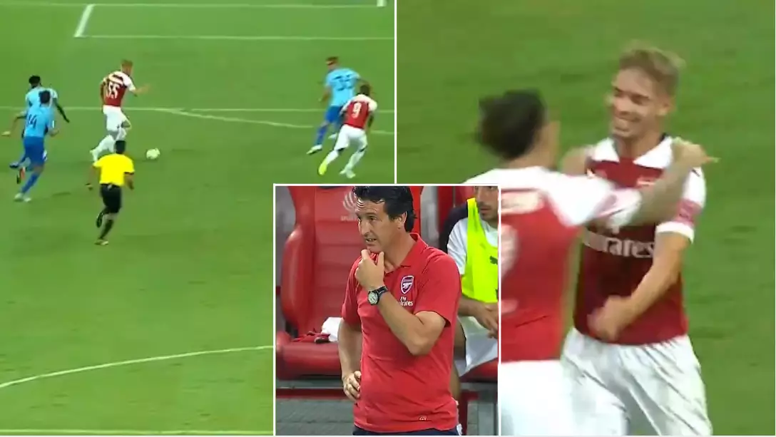Meet Arsenal's 17-Year-Old Wonderkid Who Just Scored A Screamer Against Atletico Madrid