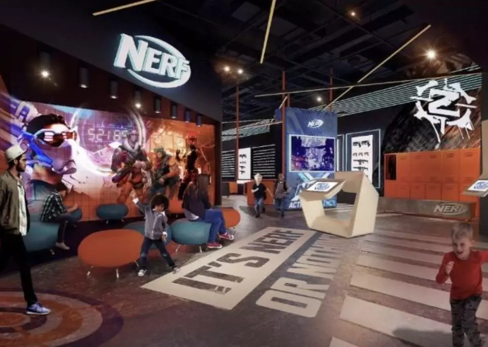 The UK's first Nerf Action Xperience will open at the Trafford Centre.