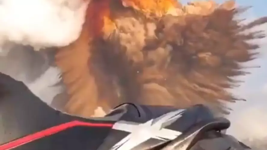Jet Skier Captures Terrifying Footage Of Beirut Explosion