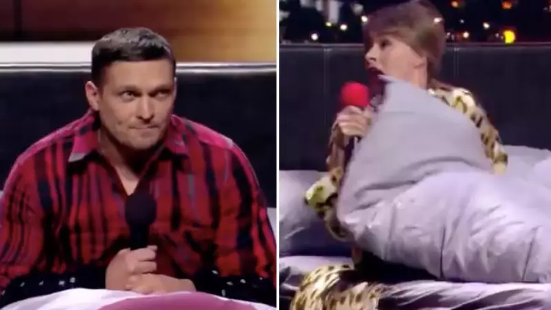 Oleksandr Usyk Celebrated New Year Pretending To Sleep With Someone's Wife In Comedy Sketch