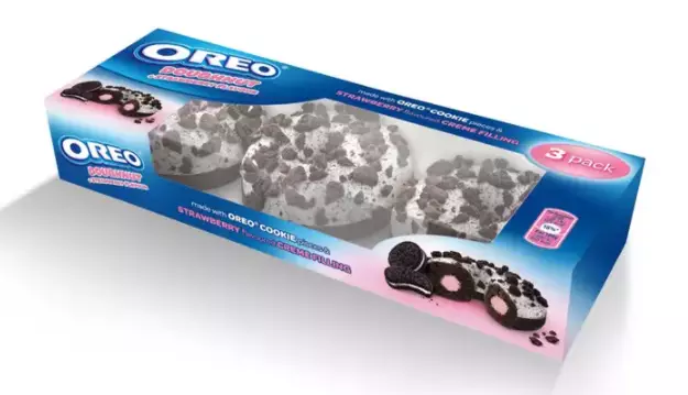 Oreo has also recently released strawberry-filled doughnuts (