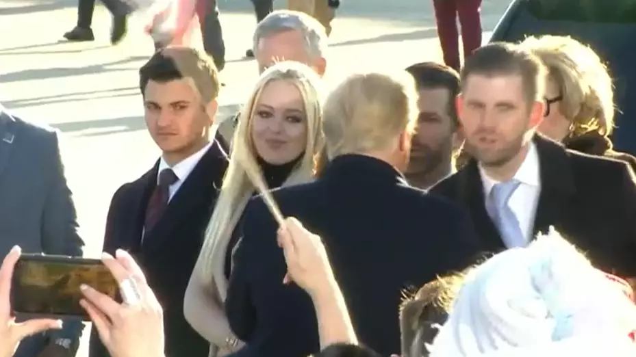 Social Media Users Think Tiffany Trump’s New Fiancé Doesn’t Like Trump After Interaction Goes Viral 