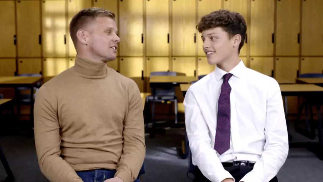 Jeff Brazier's Son Cringes Over X-Rated Confession On 'Let's Talk About Sex'