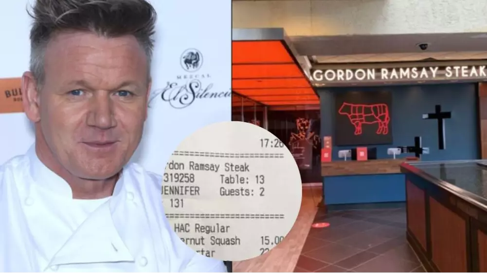 Couple Left With Huge Bill At Gordon Ramsay's Restaurant After Reading Menu Wrong