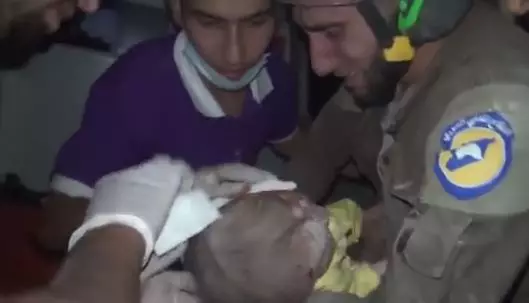 BBC Newsreader Cries As She Tells Of Rescue Of 30-Day-Old Baby In Syria