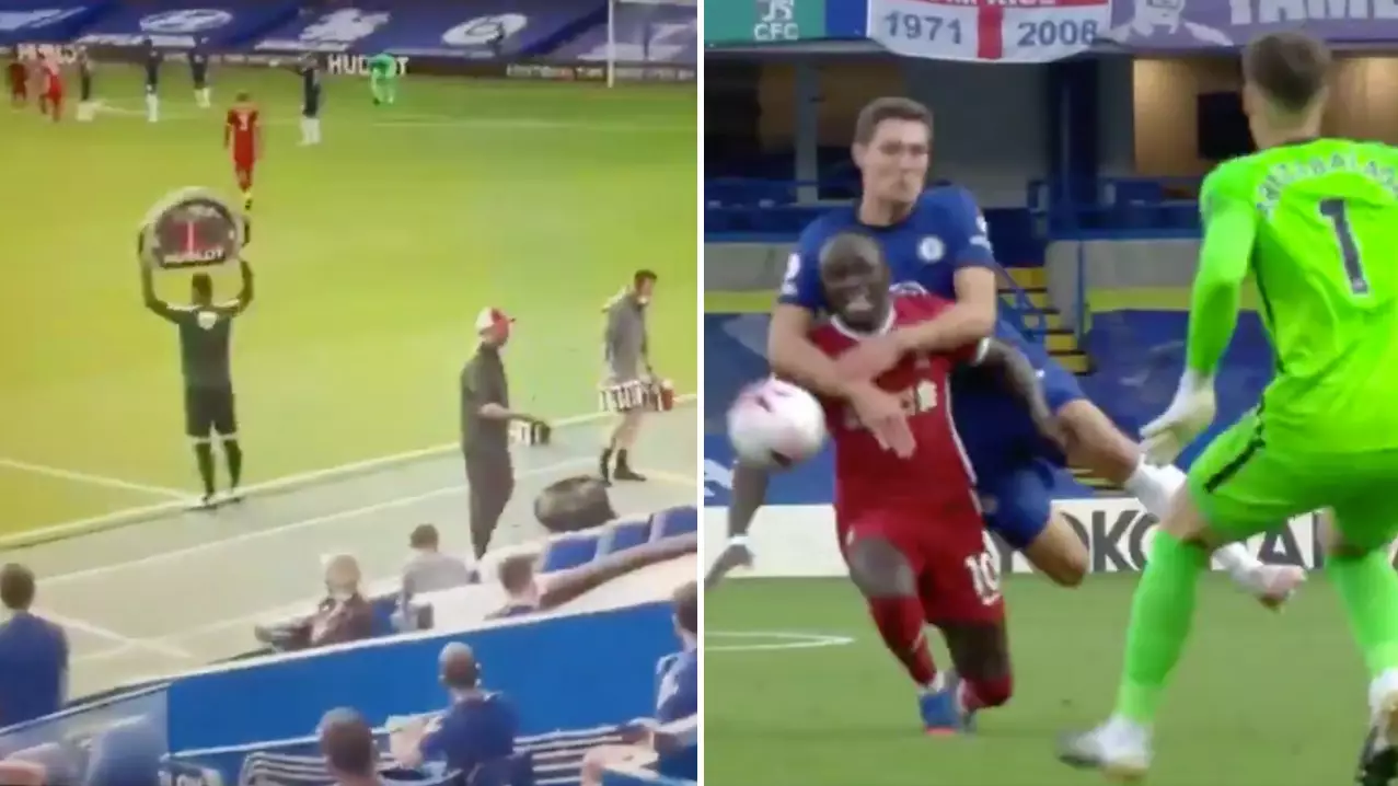 Footage Shows Jurgen Klopp Shouting At His Bench For Celebrating Andreas Christensen's Red Card