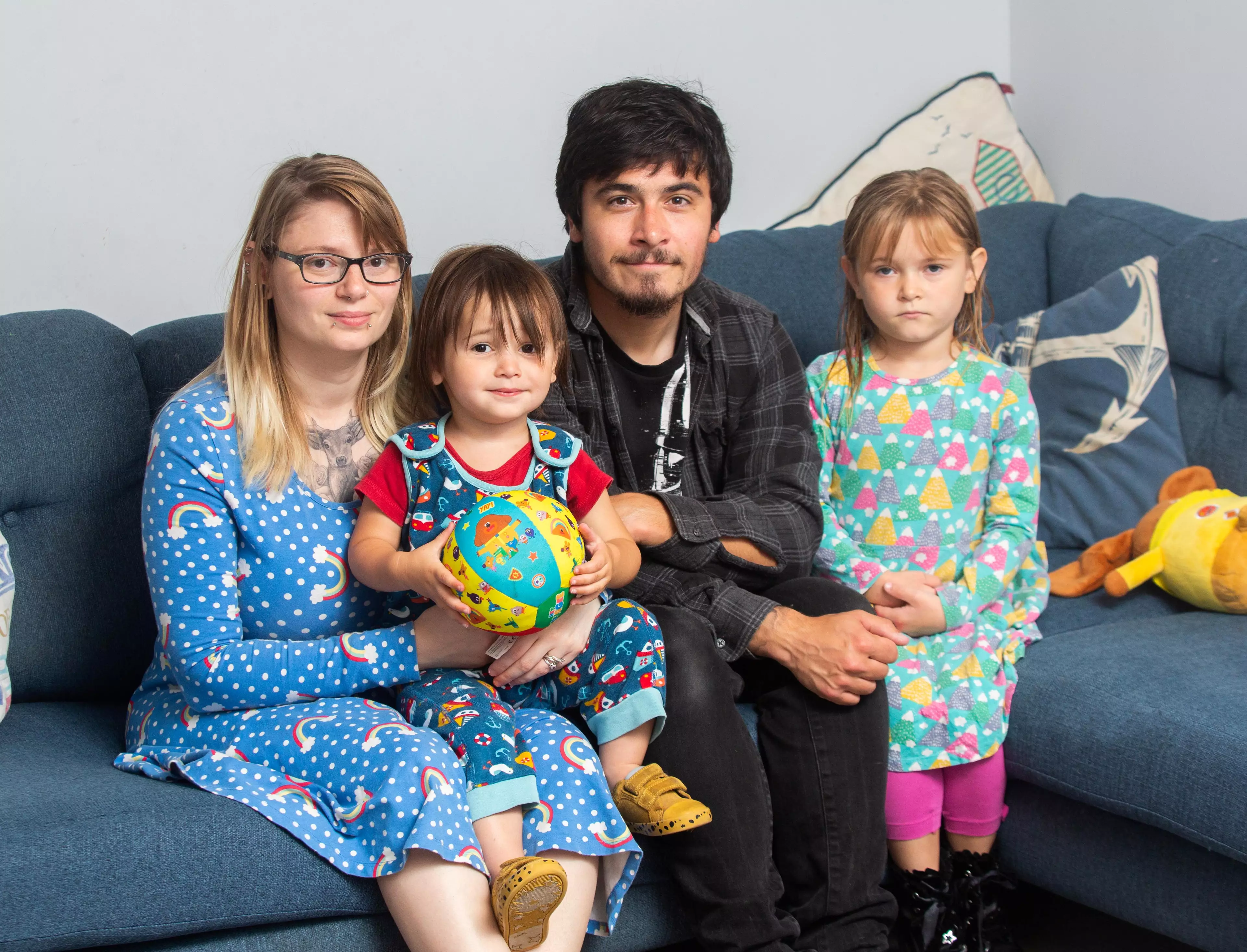 Hayleigh's family have learnt to live with her Tourette's (