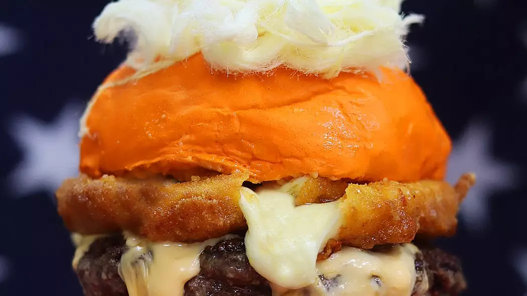 Sydney Restaurant Causes A Stir With 'Orange Man' Burger That Comes With Special Seasoning