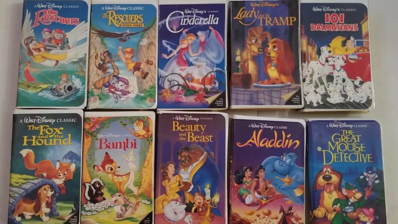 Your Old Disney VHS Tapes Could Be Worth Thousands On eBay