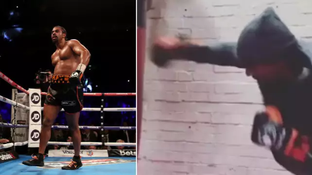 WATCH: David Haye Shows Remarkable Progress Following His Gruesome Achilles Injury