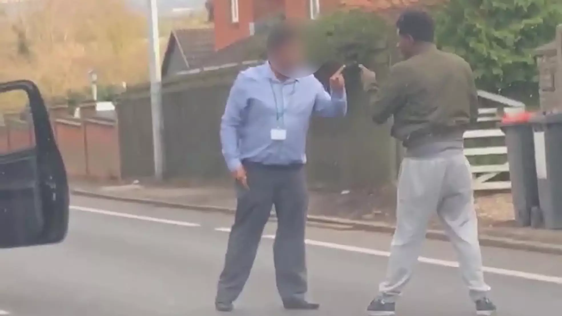Video Shows 'Comical' Fight Between Drivers Before Getaway Leads To Another Crash