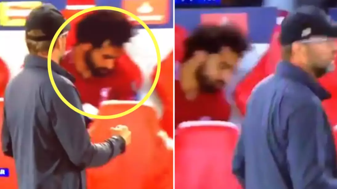 People Are Confused By Mohamed Salah's Celebration For Roberto Firmino's Winner