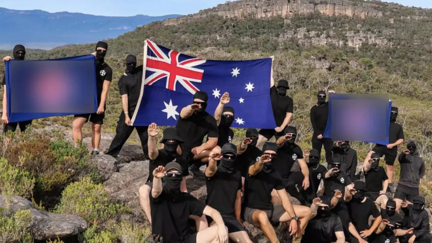 Neo-Nazis Held KKK-Style Ritual In Victoria By Burning Cross And Yelling Racist Slogans