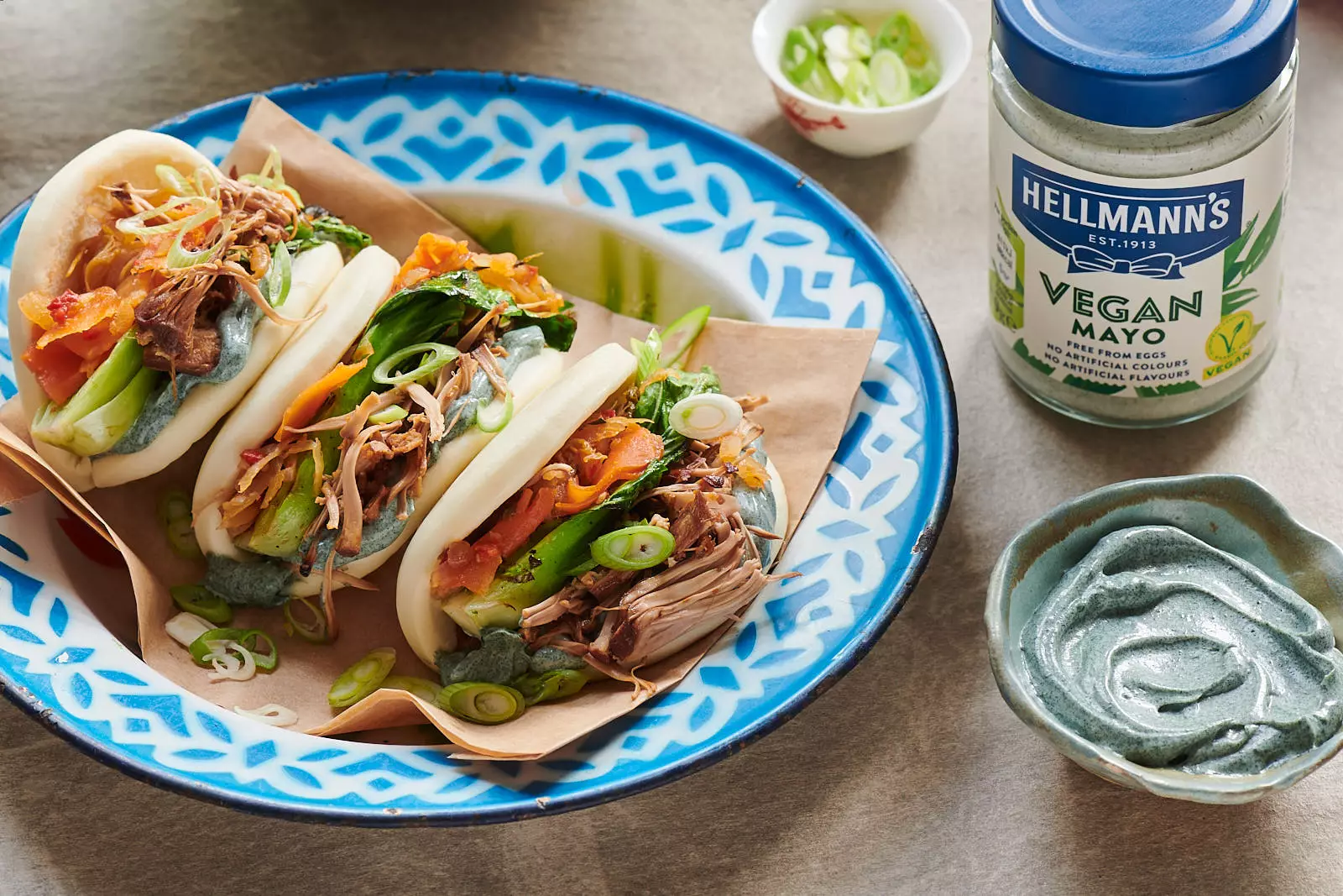 Hellmann's will be continue its Veganuary celebrations with The Hellmann's Vegan Rain-Bao Truck, serving colourful bao buns (