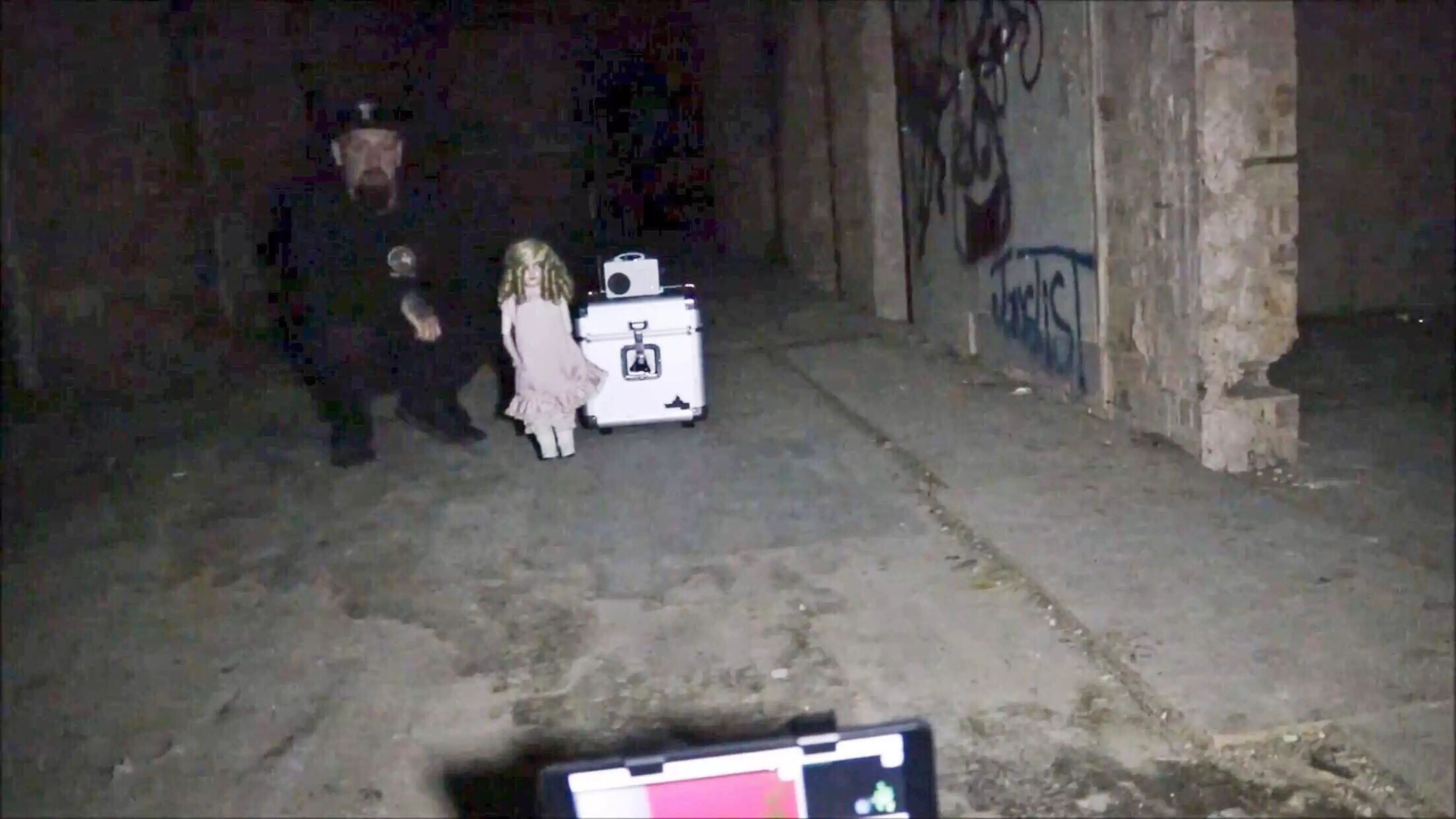 The doll's previous owner got in touch with paranormal investigator Miki York to take the doll.