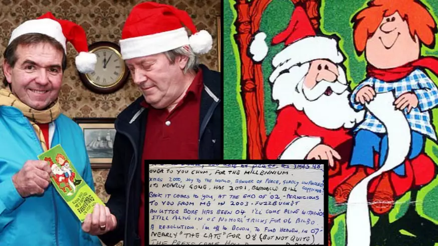 Two Men Exchange The Same Christmas Card For 43 Years