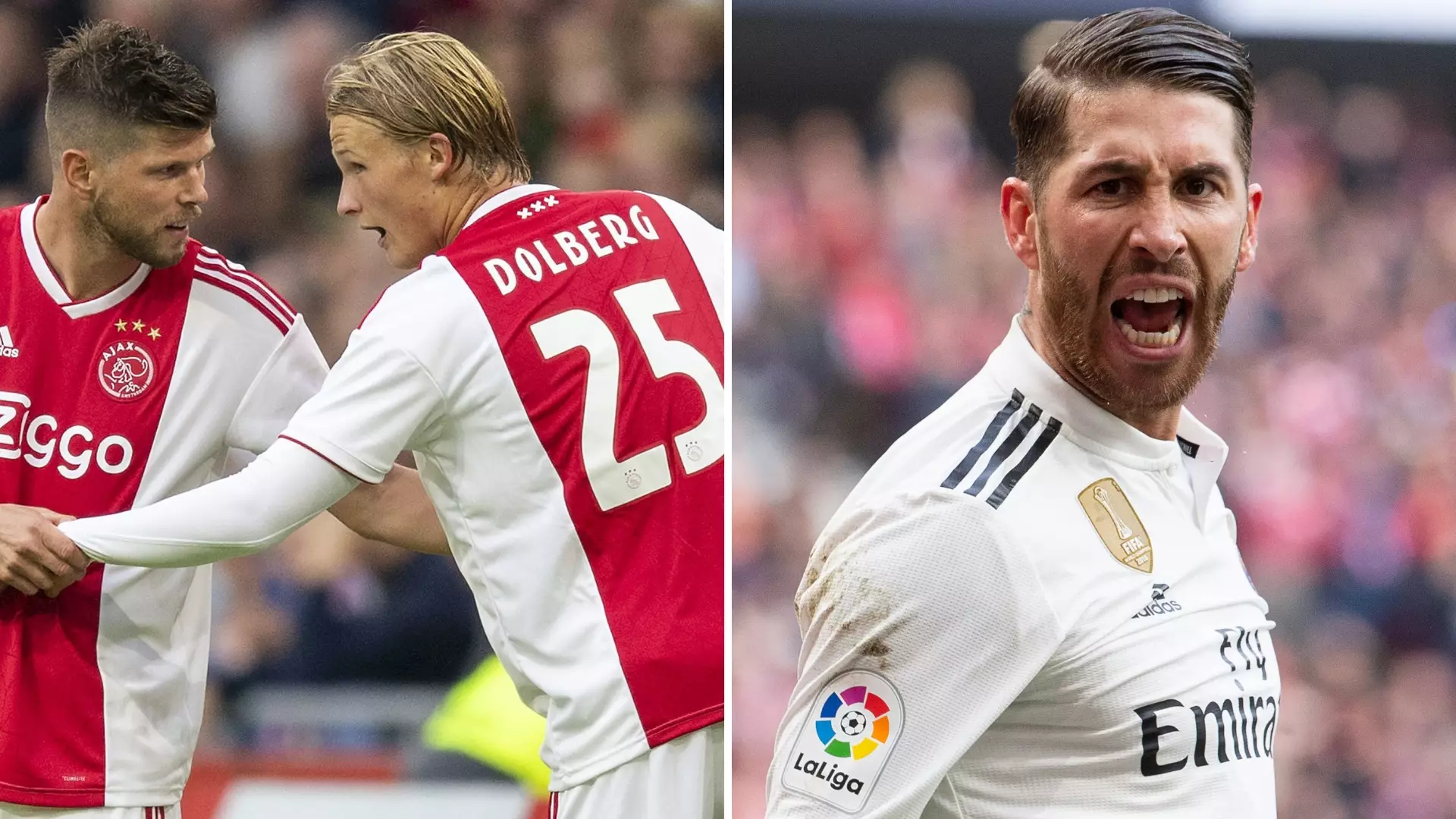 Ajax Players' Strategy To Get Sergio Ramos Banned Has Paid Off