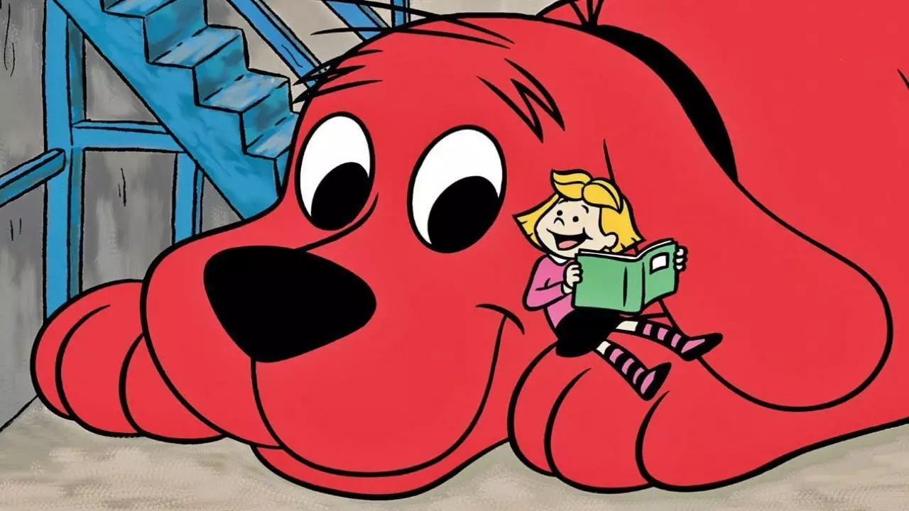 Clifford the Big Red Dog starred in his very own cartoon between 2000-2003 (