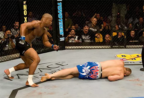KO Of The Day: Chuck Liddell Gets Knocked Out Cold By Rashad Evans